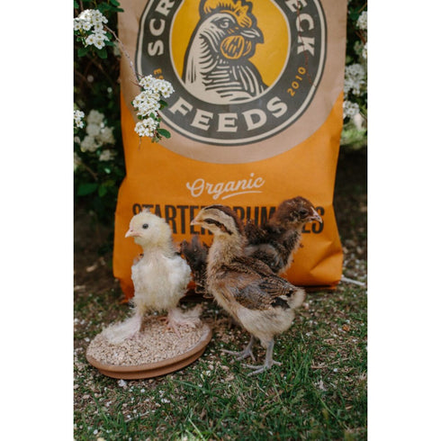 Scratch and Peck Organic Starter Crumbles 35lb - Poudre Pet & Feed Supply 3