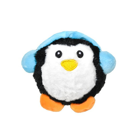 Patchwork Pet Pricklet Winter Penguin 4" Dog Toy Poudre Pet & Feed Supply 2