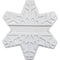 SodaPup Snowflake Ultra Durable Nylon Dog Chew Toy - Poudre Pet and Feed Supply