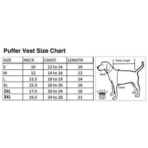 NFL Denver Broncos Dog Puffer Vest XXXL - Poudre Pet & Feed Supply 2