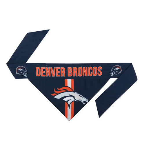Denver Broncos Pet Bandana Size S - Poudre Pet & Feed Supply