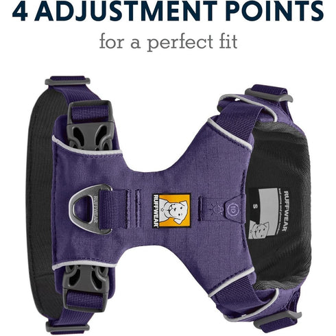 Ruffwear Front Range Dog Harness XS Purple Sage - Poudre Pet & Feed Supply 3