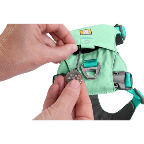 RuffWear Hi & Light Lightweight Dog Harness Medium Sage Green - Poudre Pet & Feed Supply 8