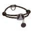 RuffWear Knot-a-Collar Rope Dog Collar 14-20" Obsidian Black