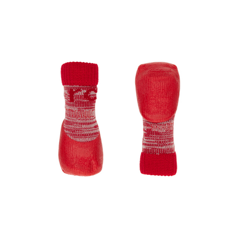 RC PETS Dog Sporty PAWks, Red Heather, XXS, 1 1/4"x3" - Poudre Pet and Feed Supply