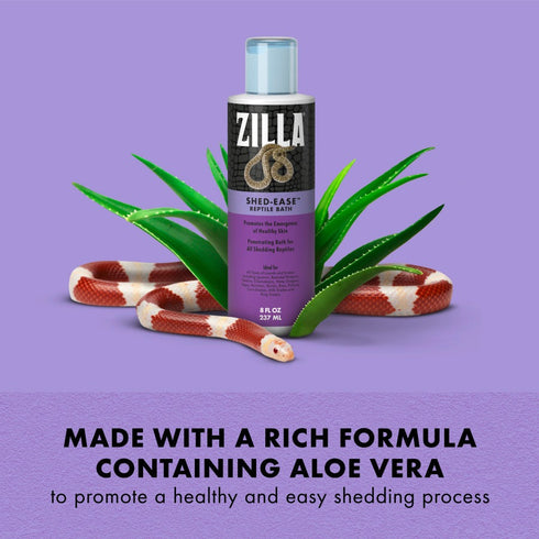 Zilla Shed-Ease Reptile Bath 8oz - Poudre Pet & Feed Supply 2