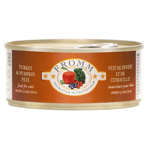 Fromm Turkey & Pumpkin Pate Canned Cat Food 5.5oz - Poudre Pet and Feed Supply
