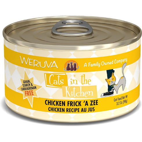 Weruva Chicken Recipe Au Jus Kitten Frick A Zee Canned Cat Food 3oz - Poudre Pet and Feed Supply