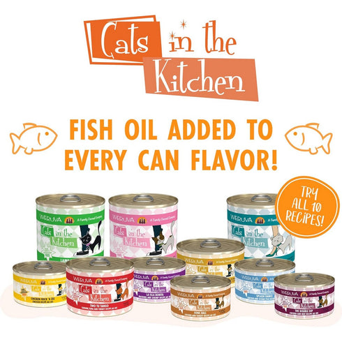 Weruva Chicken Recipe Au Jus Kitten Frick A Zee Canned Cat Food 3oz - Poudre Pet and Feed Supply