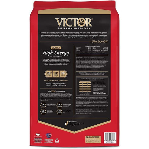 Victor High Energy Dry Dog Food 40lb - Poudre Pet & Feed Supply 2