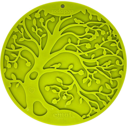SodaPup eMat Tree Of Life Lick Mat with Suction Cups - Poudre Pet and Feed Supply