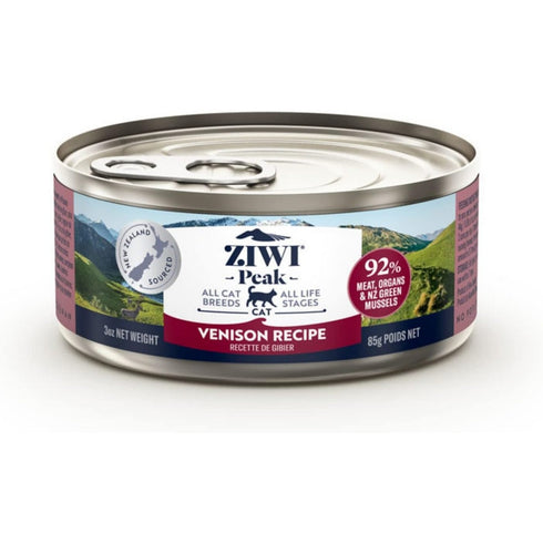 Ziwi Peak Venison Recipe Wet Cat Food 3oz - Poudre Pet and Feed Supply