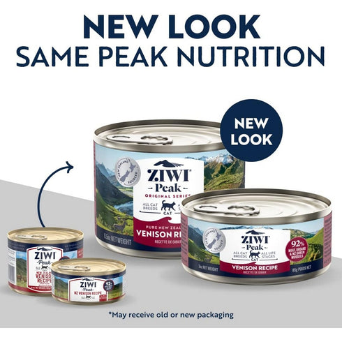 Ziwi Peak Venison Recipe Wet Cat Food 3oz - Poudre Pet and Feed Supply