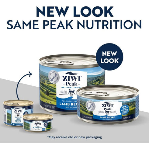 Ziwi Peak Lamb Recipe Wet Cat Food 3oz - Poudre Pet and Feed Supply