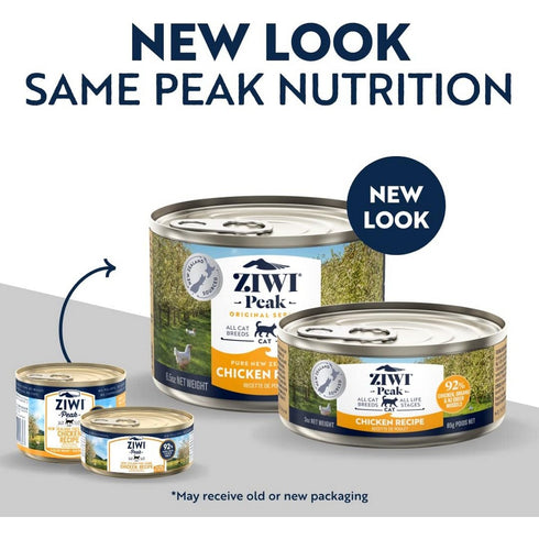 Ziwi Peak Chicken Recipe Wet Cat Food 3oz - Poudre Pet and Feed Supply