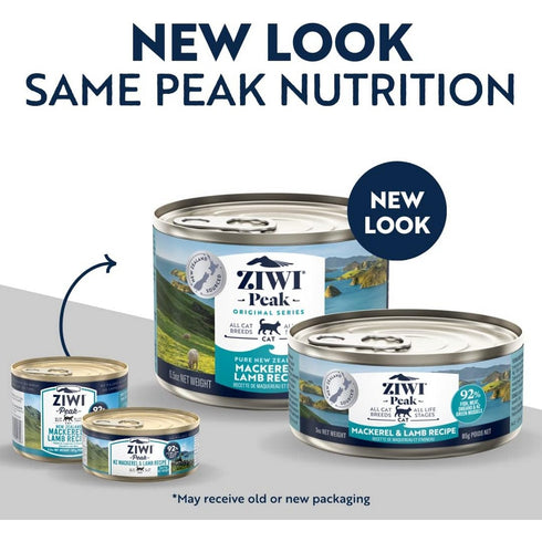 Ziwi Peak Mackerel & Lamb Wet Cat Food 3oz - Poudre Pet and Feed Supply