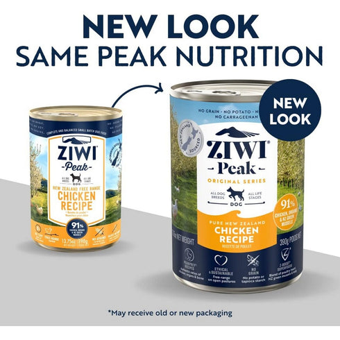Ziwi Peak Chicken Recipe Wet Dog Food 13.75oz - Poudre Pet and Feed Supply