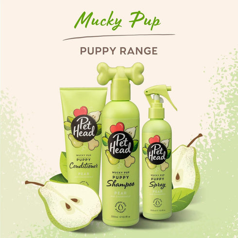 VSI Pet Head Puppy Shampoo Mucky Puppy Pear Scent Wet Pet Shampoo 16 fl oz - Poudre Pet and Feed Supply