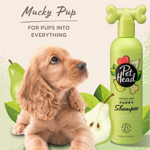 VSI Pet Head Puppy Shampoo Mucky Puppy Pear Scent Wet Pet Shampoo 16 fl oz - Poudre Pet and Feed Supply