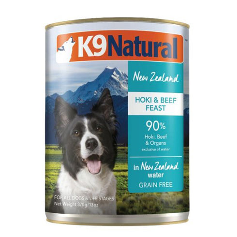 K9 Natural Hoki & Beef Feast Canned Dog Food 13oz - Poudre Pet and Feed Supply