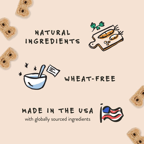 Bocce's Bakery Oven Baked Sunday Roast Treats for Dogs 5 oz