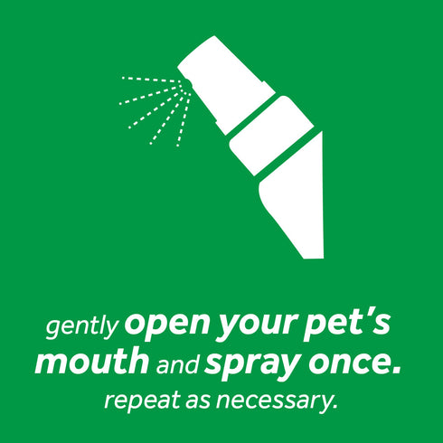 TropiClean Fresh Breath Oral Care Spray 4oz - Poudre Pet and Feed Supply