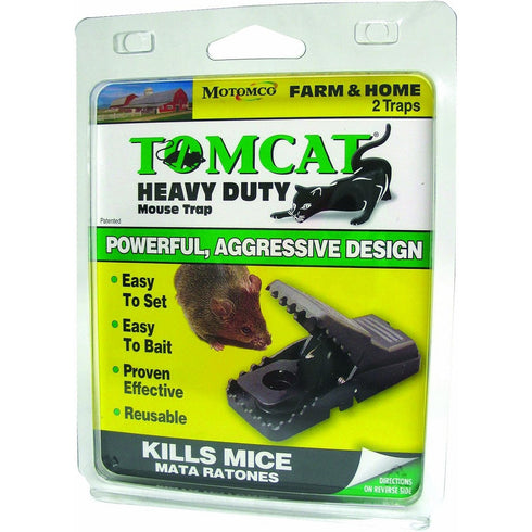Tomcat Heavy Duty Mouse Trap 2Pack - Poudre Pet & Feed Supply