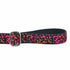 2Hounds Design Wild Kitty Pink Velvet Dog Leash 6' - Poudre Pet & Feed Supply 2