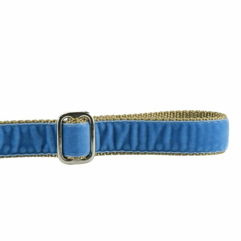 2Hounds Design Dusty Blue Swiss Velvet Leash 6' - Poudre Pet & Feed Supply 3