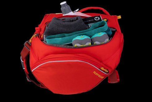 RuffWear Palisades™ Dog Backpack M Red Sumac