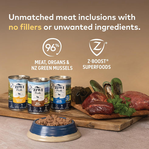 Ziwi Peak Tripe & Lamb Grain Free Wet Dog Food 6oz poudrefeed.com 4