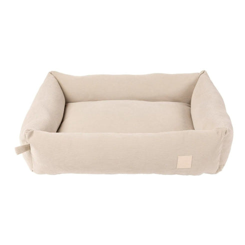 FuzzYard Life Bed Corduroy Bed Sandstone Small Poudre Pet & Feed Supply