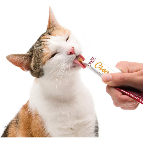 Catit Creamy Lickable Salmon Cat Treats 12 Pack poudrefeed.com 2