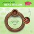 Benebone Ring Durable Dog Chew Toy Small Bacon Flavor poudrefeed.com 2