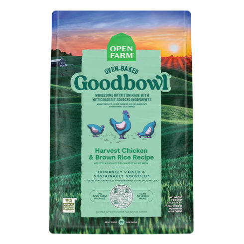 Open Farm GoodBowl Dry Dog Food - Chicken & Brown Rice - 3.5lb Bag