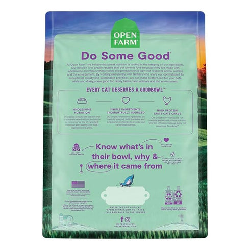 Open Farm GoodBowl Dry Cat Food - Chicken & Brown Rice - 3lb Bag