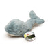 HuggleHounds Mobie Whale Knottie Plush Dog Toy Large - Poudre Pet & Feed Supply 2
