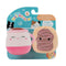 Squishmallows Squeaky Plush Dog Toys Cafe 2-Pack Emily & Deja - Poudre Pet & Feed Supply