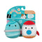 Squishmallows Squeaky Pet Toys Dog Toy 2-Pack Rudy & Hugo - Poudre Pet & Feed Supply