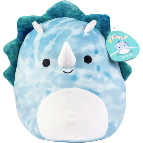 Squishmallow Dino Plush Dog Toy 2pk