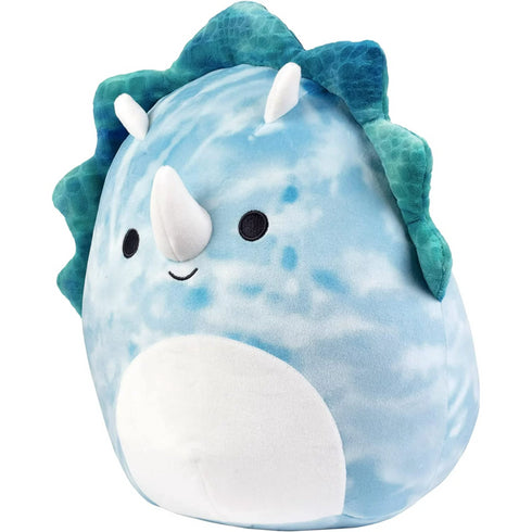 Squishmallow Dino Plush Dog Toy 2pk