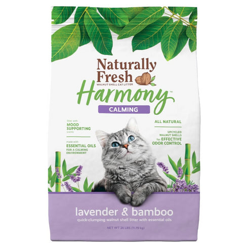 Naturally Fresh Harmony Lavender & Bamboo Scented Clumping Cat Litter 26lb