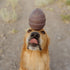 Bark Super Chewer Pinecone Brown Dog Toy