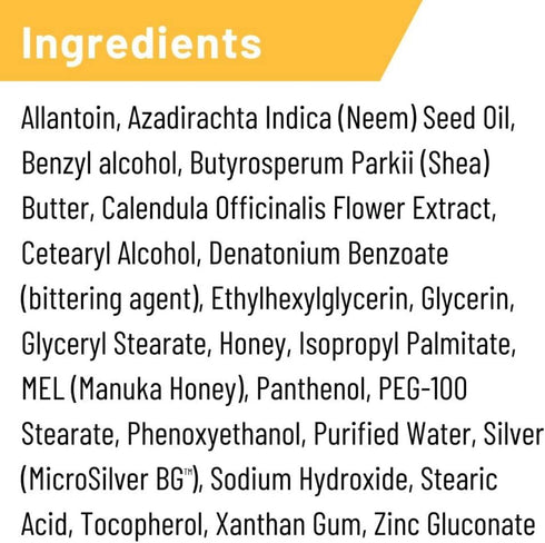 Absorbine Silver Honey Rapid Wound Repair Ointment for Horses & Large Animals, 2oz