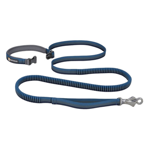 RuffWear Roamer Bungee Dog Leash 7.3-11' Orion Blue - Poudre Pet & Feed Supply 4