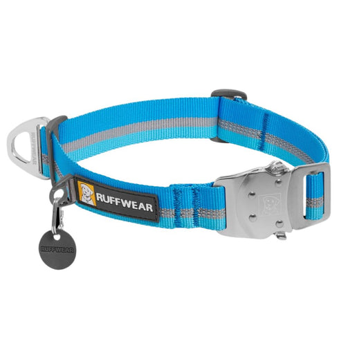 RuffWear Top Rope Dog Collar 11-14" Blue Dusk - Poudre Pet & Feed Supply