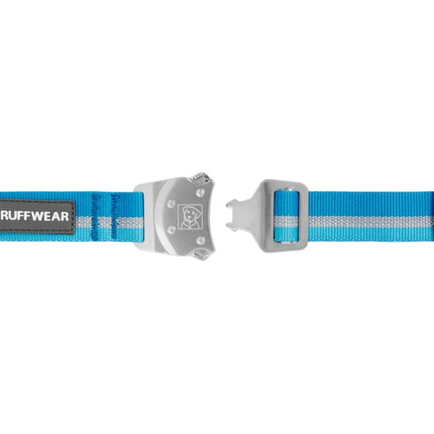 RuffWear Top Rope Dog Collar 11-14" Blue Dusk - Poudre Pet & Feed Supply 3