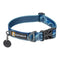 RuffWear Crag Reflective Dog Collar 11-14" Midnight Wave - Poudre Pet & Feed Supply
