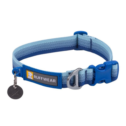 RuffWear Front Range Dog Collar Medium 14-20" Coastal Fade Poudre Pet & Feed Supply
