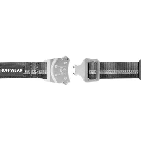 RuffWear Top Rope Dog Collar 14-20" Granite Gray - Poudre Pet & Feed Supply 3